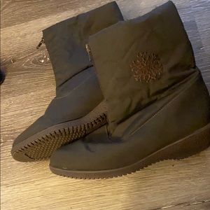 Toe Warmer Brown Snow Boots Women's 10W